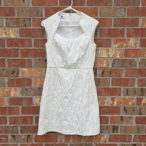 DR Collection White Off White Formal Dress
